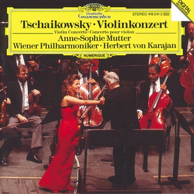 Tschaikowsky: Violinkonzert: Mutter / Wiener Philharmoniker / Karajan CD