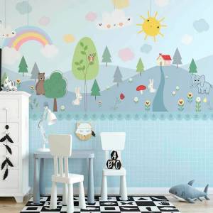 Art Gift Decor Детски тапет - Пролетна гора