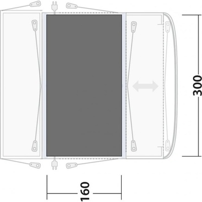 Outwell Footprint Maryville 260SA Flex