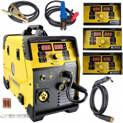 POWERMAT 220A MIG / MAG / TIG / MMA PM-IMG-220L-PRO PM-IMG-220L-PRO