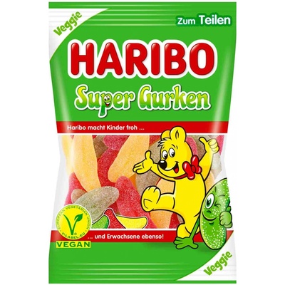 Haribo Super Gurken Veggie 175 g