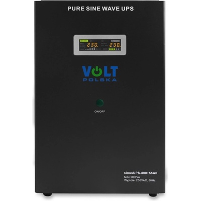 VOLT záložní zdroj 500W SINUS UPS 800 55Ah – Zboží Živě