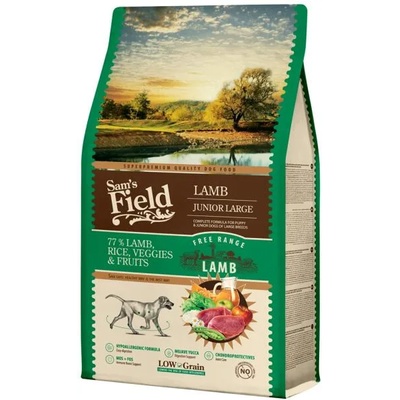 Sam's Field Junior Low Grain Lamb Large 13 kg