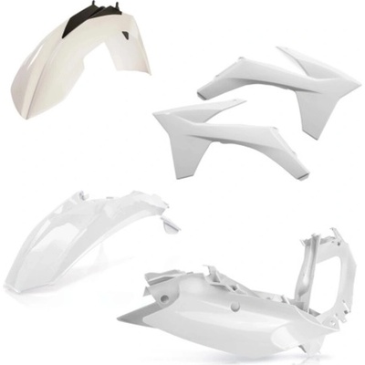 Acerbis plastový full kit kit sa hodí pre KTM EX/ EX-F CPL. 12/13 biela