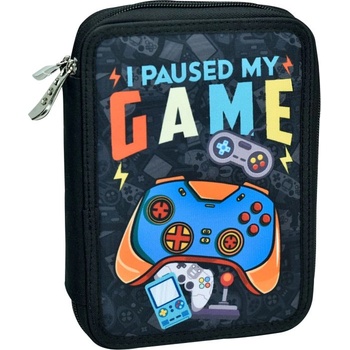 BACK ME UP Ученически несесер с пособия Back Me Up - Bmu Game, с 2 ципа (357-22100)