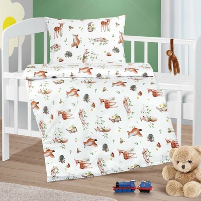 Bellatex obliečky Agáta Zvieratká v lese 90 x 135 cm45 x 60 cm
