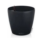 Lechuza 13224 plant pot with sub-irrigation system, slate gray, 35 x 35 x 33 cm