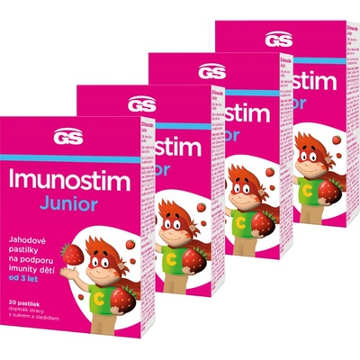 GS Imunostim Junior 4 × 20 pastilek