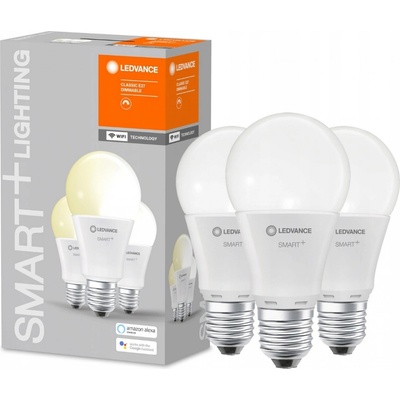 Ledvance Sada 3x inteligentná LED žiarovka SMART+ WIFI, E27, A100, 14W, 1521lm, 2700K, teplá biela