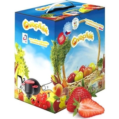 OVOCŇÁK Mošt jahodový 3L – Zbozi.Blesk.cz