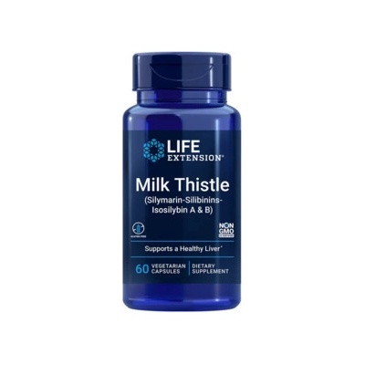 Life Extension Milk Thistle Silymarin -Silibinins-Isosilybin A &/ B 60 vegetariánská kapsle 750 mg