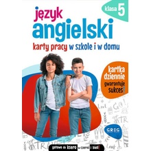 Język angielski. Karty pracy w szkole i w domu. Klasa 5