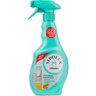 Sidolux M Classic na nábytok sprej proti prachu rozprašovač 400 ml