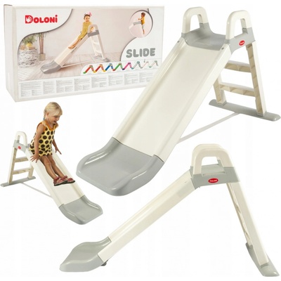 Doloni s madlem bílo-šedá 140 cm – Zboží Dáma
