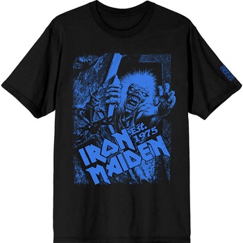 Iron Maiden Риза Est. 1975 No Prayer Grave Blue Unisex Black 2XL (IMTEE207MB05)