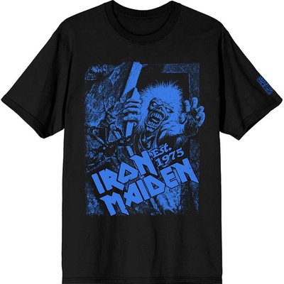 Iron Maiden Est. 1975 No Prayer Grave Blue Black 2XL Риза (IMTEE207MB05)