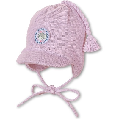 Sterntaler Плетена бебешка шапка за момиче, Sterntaler