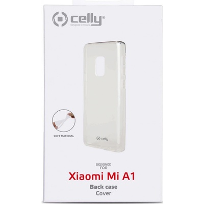 Pouzdro Celly Gelskin Xiaomi Mi A1 - čiré
