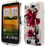 HTC One X Flora V5 Силиконов Калъф + Протектор