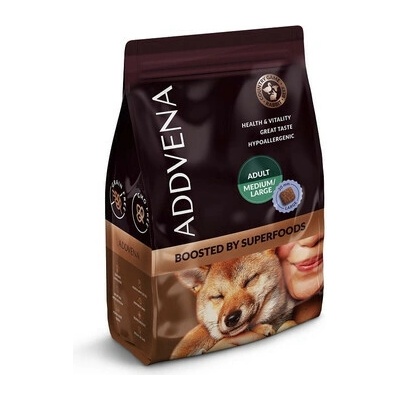 Addvena Boosted by Superfoods Adult Medium&Large 2,5 kg