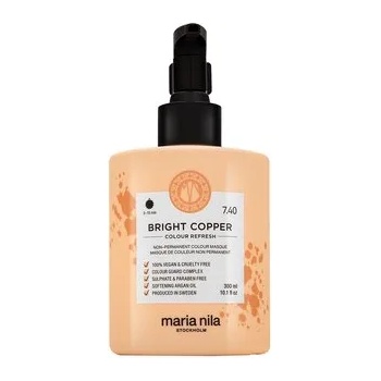 Maria Nila Colour Refresh подхранваща маска с цветни пигменти за съживяване на медни оттенъци Bright Copper 300 ml