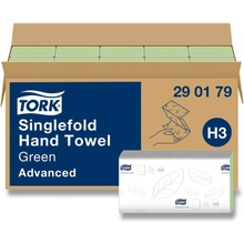 Tork Singlefold dvouvrstvé zelené 250 ks 290179