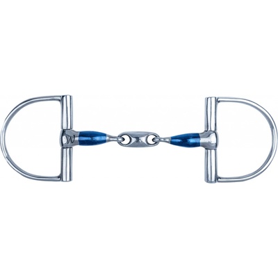 Waldhausen DVOJKĹBOVÉ ZUBADLO Sweet Iron D Ring Modrá strieborná