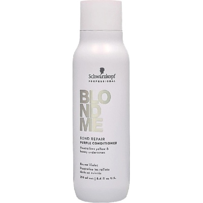 Schwarzkopf BLONDME Bond Repair Purple Conditioner 250 ml