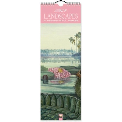 Flame Tree Publishing Kew Gardens: Landscapes by Marianne North Slim Art 2027