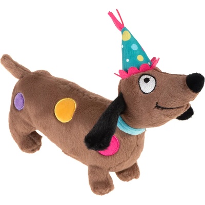 zooplus Exclusive B'day Dog играчка за кучета, от полиестер - Д 24 x Ш 6 В 19 см