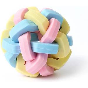  Латексова топка със звънче за куче, 7, 5см (4284)