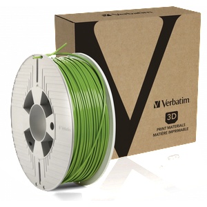 Verbatim 55334 3D нишка, PLA, 2, 85mm, 1000g, 126m, Зелен (Green) (55334)