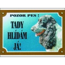 Dafiko Tabulka Kokr anglický černobílý