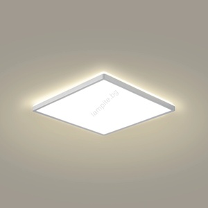 Brilagi - ултра тънко LED таванно осветително тяло за баня 18W/230V 30x30 cm сребристо IP54 (BG3803)