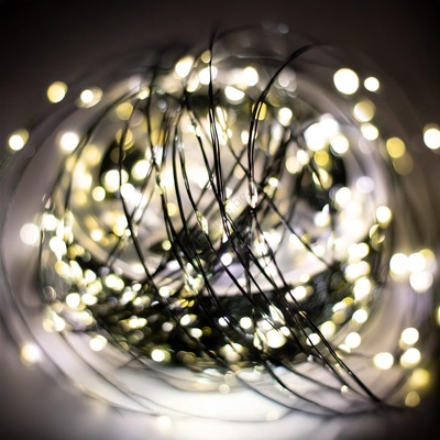 FK technics LED външна коледна гирлянда 1500xLED/230V 8 функции 153 м IP44 топла бяла светлина + дистанционно управление (FK0254)