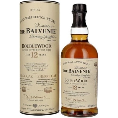 The Balvenie DoubleWood 12y 40% 0,7 l (tuba)