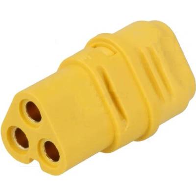 AMASS Konektor napájací DC; zástrčka; zásuvka; MT30; 15A; 500V; PIN: 3