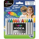 Kideá Ceruzky na tvár 12kol x 2,5 g blister