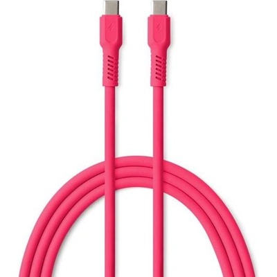 Colorum Кабел Colorum - 14984, USB-C/USB-C, 1.8 m, магента (14984)