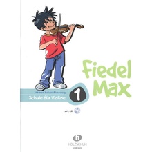 Fiedel Max 1 Schule für Violine + Audio Online houslová škola