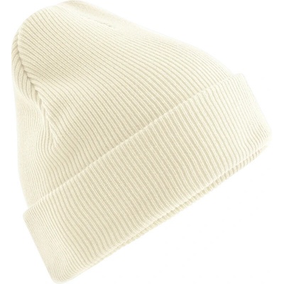 Beechfield čepice B 830N bio bavlna pletená off white