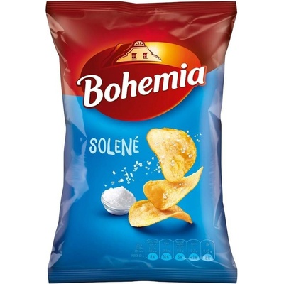 Bohemia solené bramborové lupínky 60 g