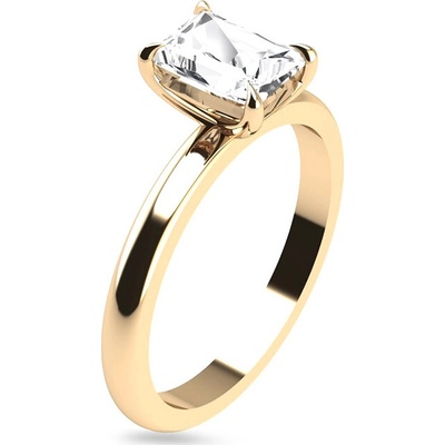 iZlato Forever Obruč ze žlutého zlata solitaire pro diamant Bella CSTM5 100