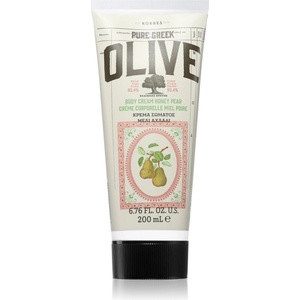 KORRES Pure Greek Olive & Honey Pear подхранващ крем за тяло 200ml