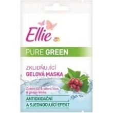 Ellie Pure Green čistiaca pleťová gélová maska 2 x 8 ml