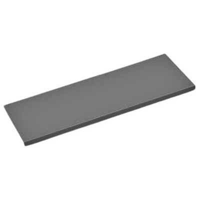 B2B Partner Police pro skříně se žaluziovými dveřmi, 1200 x 450 mm, antracit