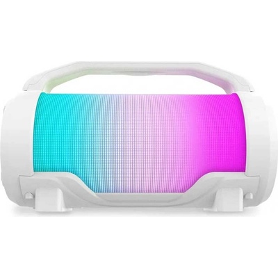 iDance Караоке Bluetooth тонколона с микрофон, бяла (CYCLONE400X(WH))