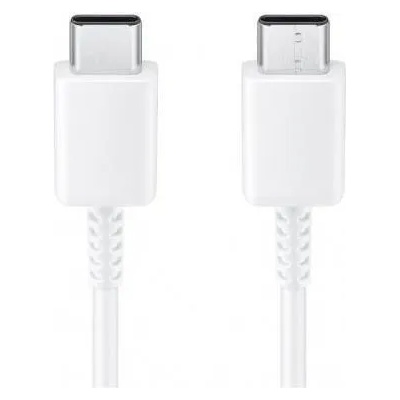 Samsung Оригинален USB-C към USB-C Кабел SAMSUNG 1m (5A-45W) EP-DN975BWE, Бял (Bulk) (EP-DN975BWE)