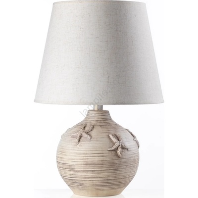 Onli - Настолна лампа MARINA 1xE27/22W/230V бежов/бял 60 см (OL0008)