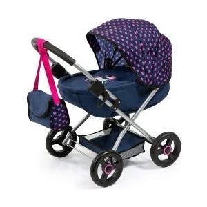 Reig Doll Stroller Reig Cosy Navy Blue 58 cm